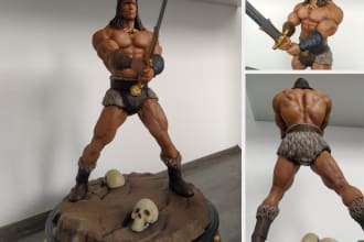 paint 3d prints, miniatures, models, figures and objects of all kinds