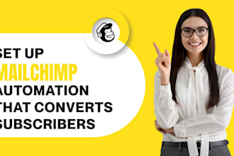 set up a high converting mailchimp customer journey email automation