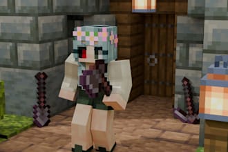 make you a minecraft thumbnail