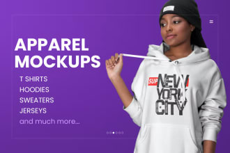 create apparel mockups in photoshop to promote your brand