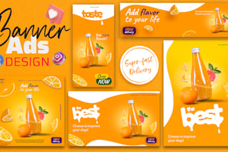 design banner ads and web banners that are premium quality