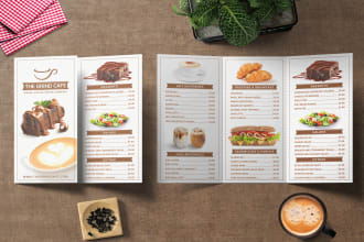 design restaurant menu, digital menu, tv screen menu