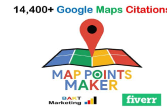 14,400 google maps citations for gmb ranking and local SEO