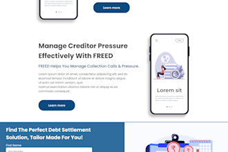 deliver UI designs for web apps