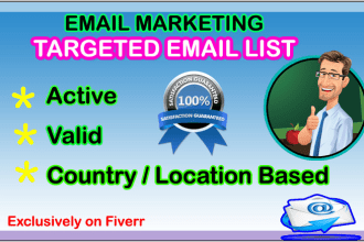 targeted niches email list