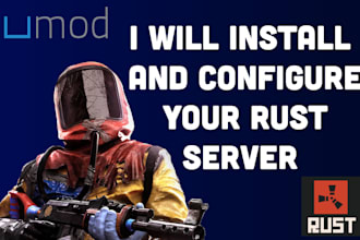 install and setup your rust server with plugins