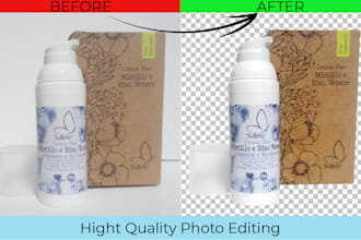 replace or remove the background with white or trasparent