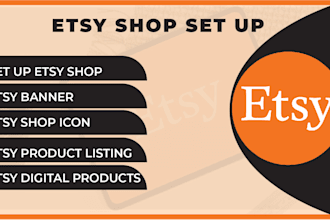 do etsy shop setup, etsy listing for etsy sales