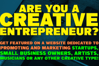 interview artists on a creative entrepreneur blog