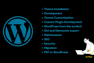 have expertise in wordpress