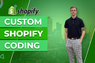 shopify custom code fix bugs, edit theme style or html