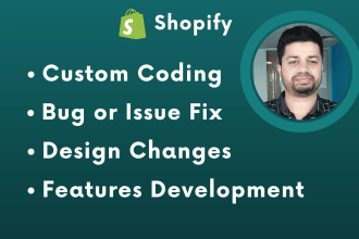 do shopify customizations and features development