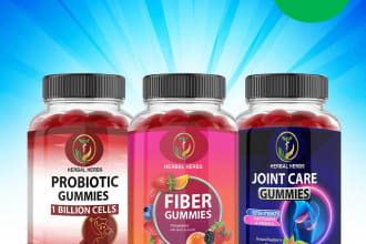 do product label design and bottle design