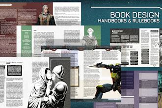 design rulebook, handbook for any rpg and board game