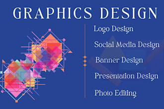 provide simple graphics design and logo design service
