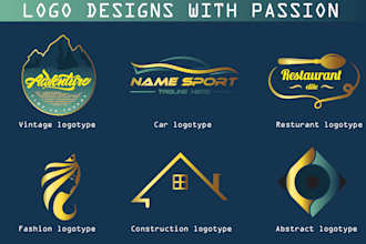 design modern luxury logo for your company