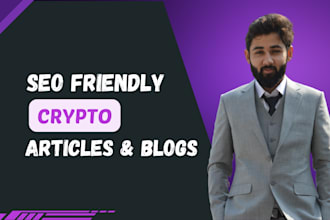 be your cryptocurrency writer and crypto content writer