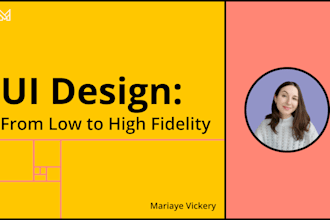 design the UI user interface for your project