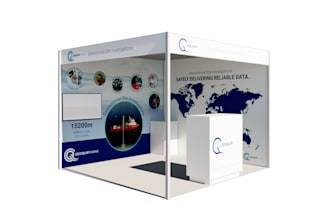 design and 3d model a trade show booth