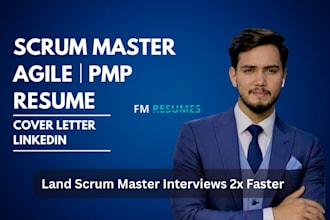 craft high impact pm, agile, scrum master resume