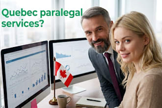 provide quebec paralegal advice and services