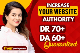 increase domain authority moz da 60 plus