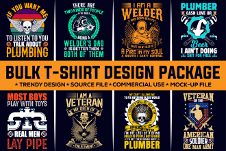 do trendy t shirt design and bulk t shirt designs for pod