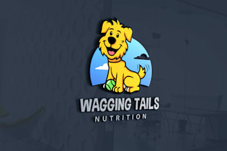 design modern pet, cat, dog, bird or animal logo