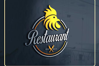 make juice bar, catering logo desig