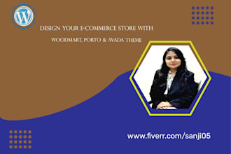 build ecommerce website with woodmart, porto and divi theme