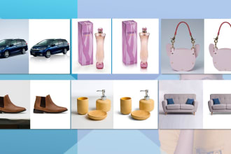 do product photo edit and retouch for online shop