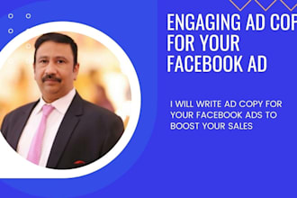 create ad copy for your facebook ad