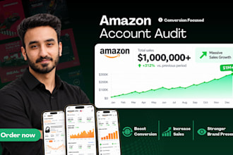 audit your amazon listing PPC and storefront to increase sales