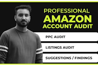 audit your amazon listings, PPC and storefront and give suggestions