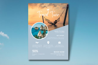 design a beautiful flyer