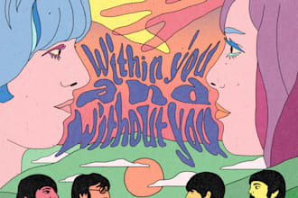 create vintage hand drawn illustration