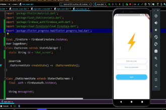 design flutter apps, flutter front end UI, and screens convert figma to flutter