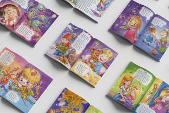 format and layout your children book for amazon, KDP, lightningsource