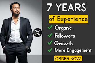 do organic twitter x marketing to grow organic followers fast