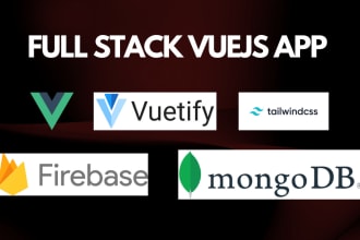develop application in vuejs vuex vuetify nuxt tailwind