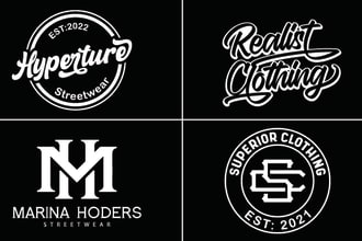 design urban streetwear clothing brand logo design