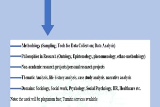 provide services related to qualitative research and quantitative research