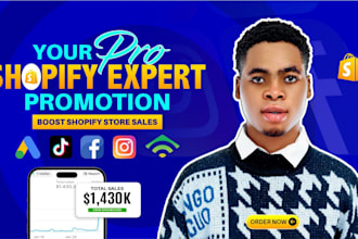 promote shopify store, shopify marketing, or sales funnel to boost shopify sales