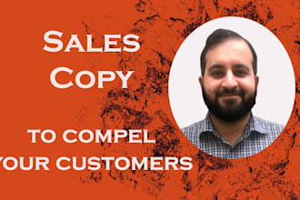 write persuasive sales copy that sells