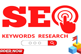 do seo keyword research and competitor analysis