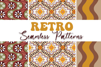 design seamless retro pattern