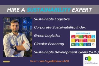 do your articles on sustainability and logistics