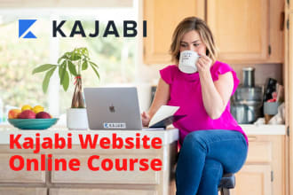 design kajabi website and style kajabi coaching website