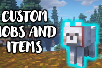 deliver custom minecraft mobs, armour, potions, weapons or other commands