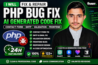 fix php contact form email and validation issues